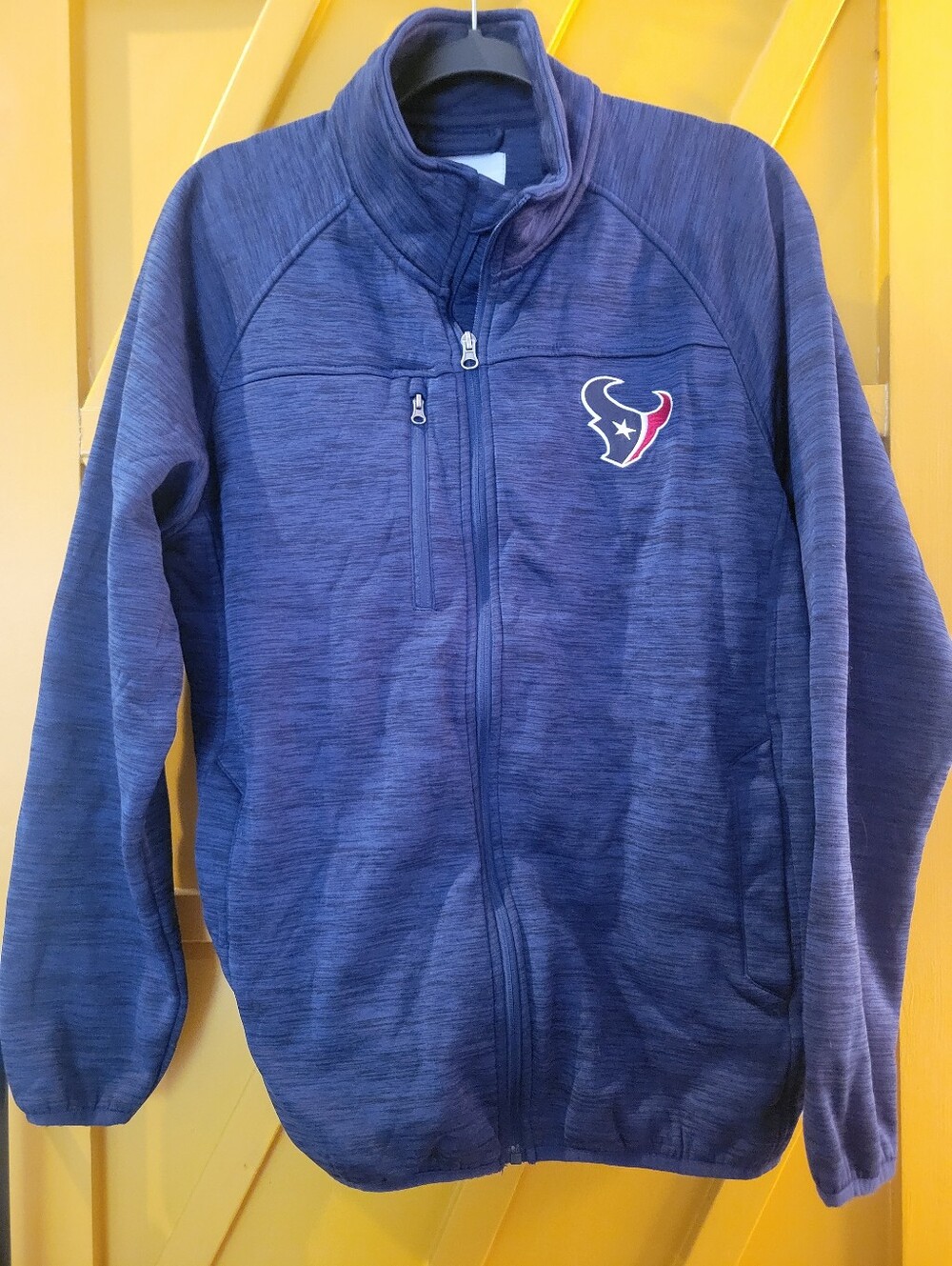 NFL Houston Texans  Blue Hooded Zip Jacket